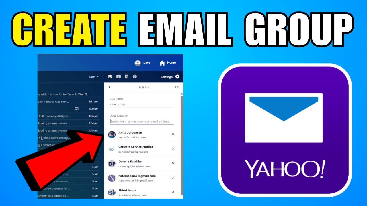 How To Create An Email Group In Yahoo Mail (2026) (Complete Guide)