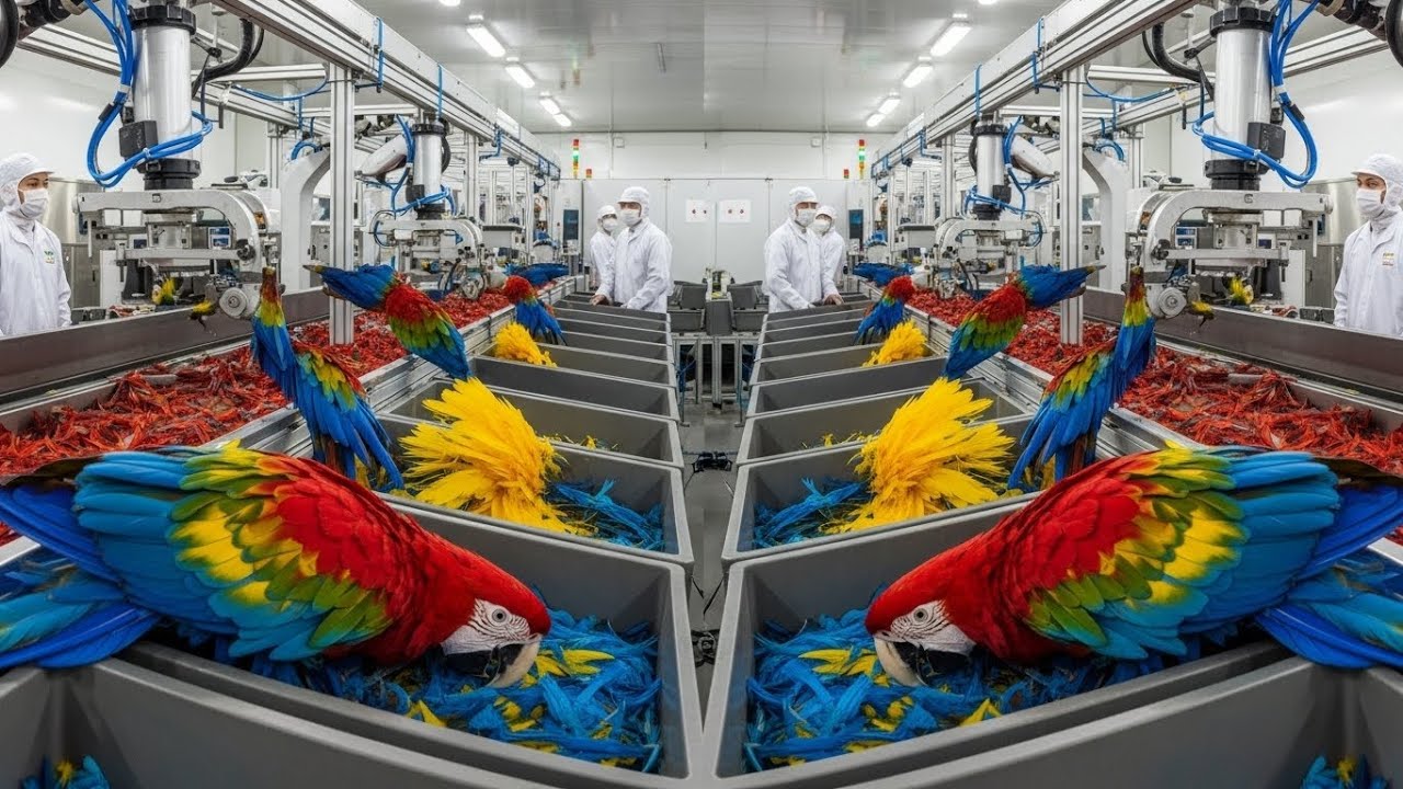 The Controversial Process Behind Rainbow Macaw Couture Nobody Talks About