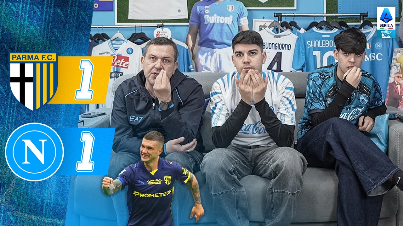 BUTTATA... PARMA-NAPOLI 1-1 | LIVE REACTION NAPOLETANI