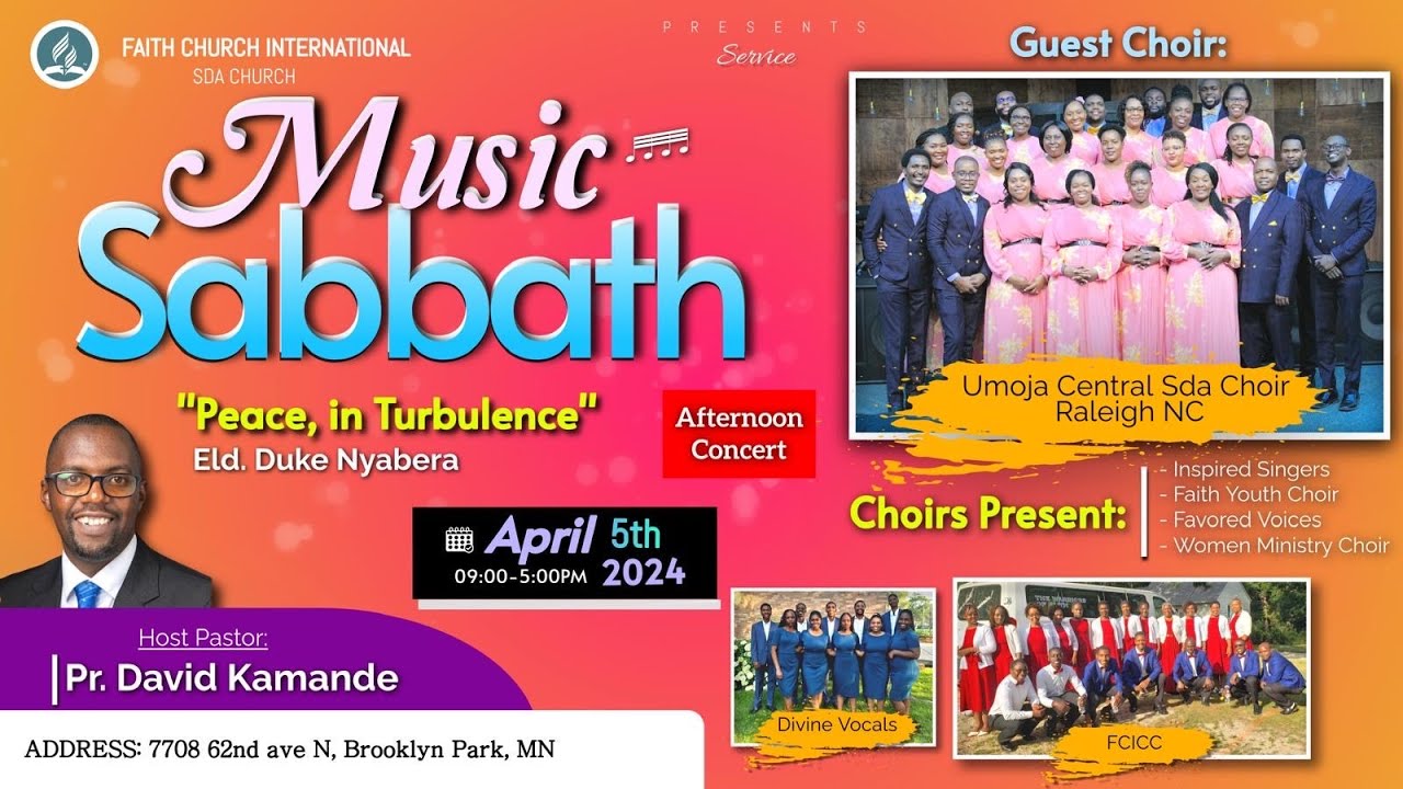 #LIVE: Music Sabbath || Afternoon Program || 4/5/25