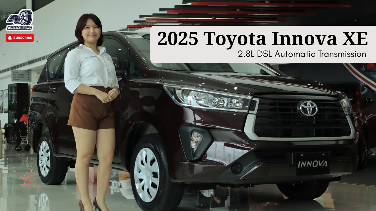 2025 Toyota Innova XE 2.8 DSL Automatic | Full Walkaround Review