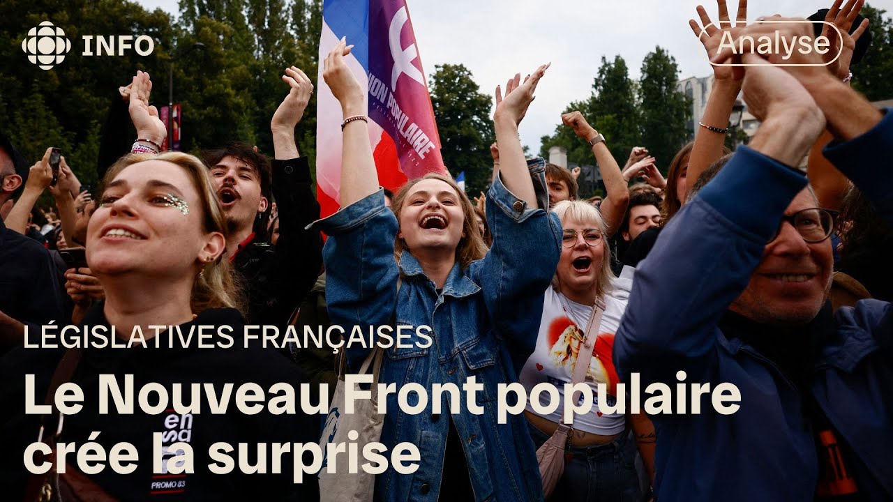 La gauche arrive en tête des élections législatives en France