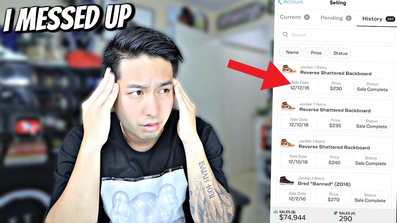 Top 10 Biggest Sneaker Reselling Regrets! (DON'T DO THIS!)