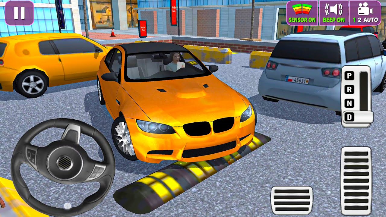 Best Car Parking-school 2026: New Luxury car game multi-level parking license - android gameplay