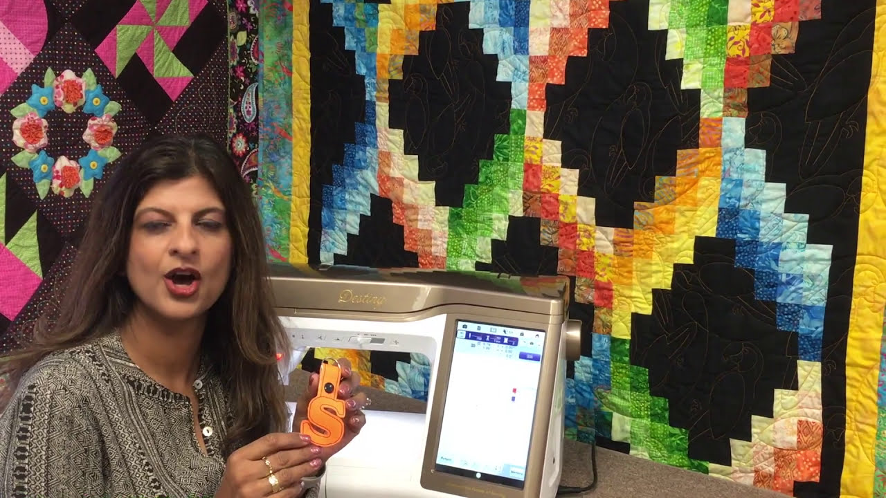 Creating Key Fobs Using the Baby Lock IQ Designer!