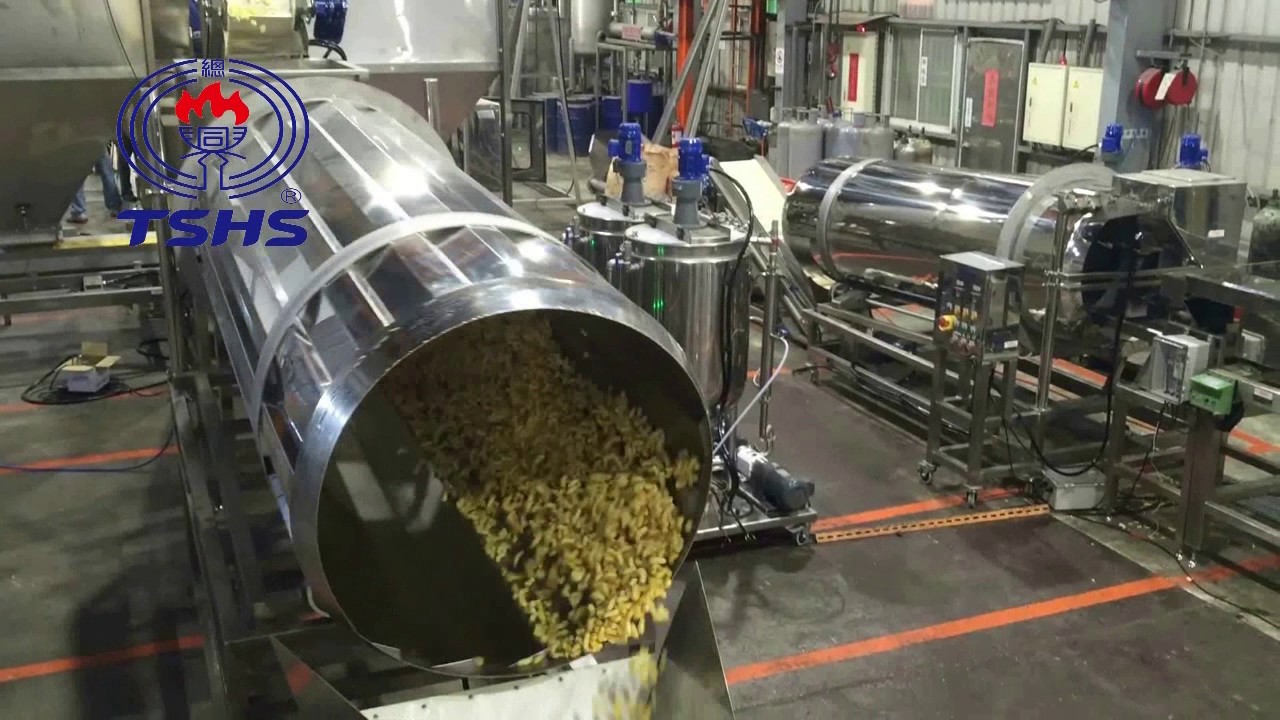 Grain puff production line｜米菓生產線｜Tsunghsing(TSHS)