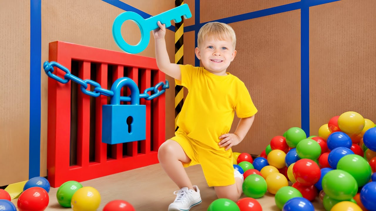 Thử thách Mê cung Hộp Khổng Lồ cùng Oliver và Gia đình