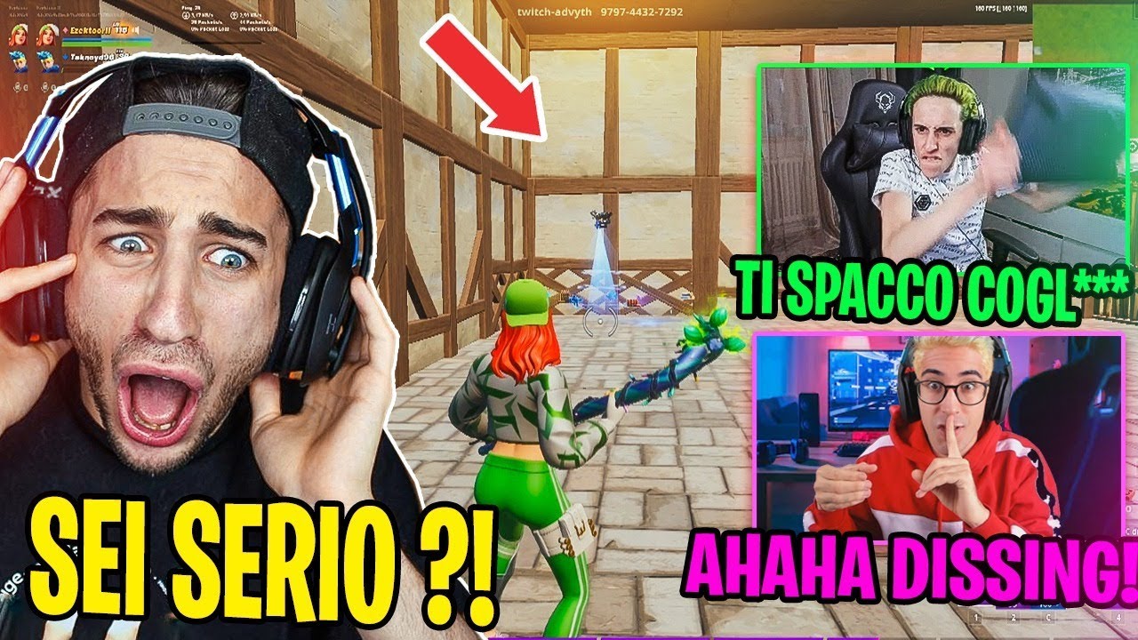 TROLLO MON3Y CON L' AIUTO DI TEKNOYD SU FORTNITE (finito male)