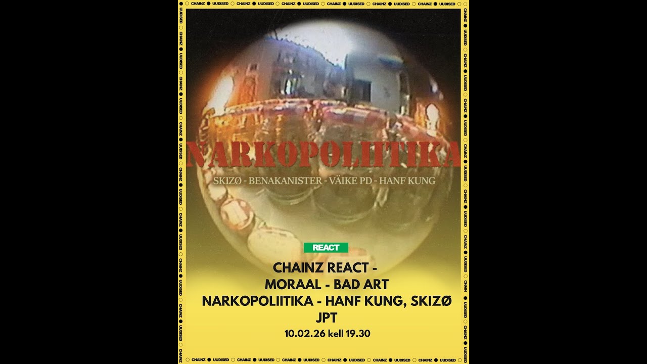 🔥 CHAINZ REACT: Narkopoliitika – Hanf Kung · SkizØ · Benakanister · Väike PD | Moraal – Bad Art (JP