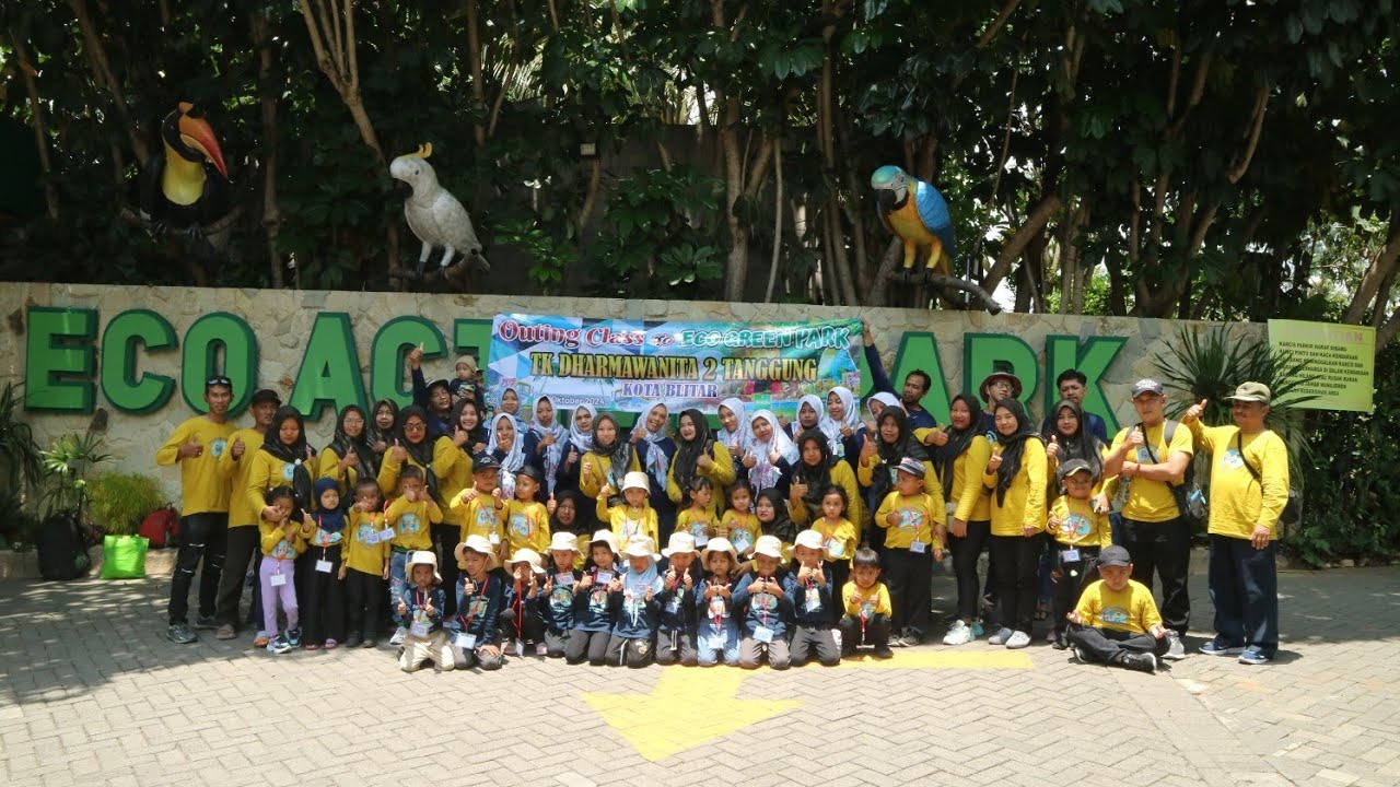 FULL VIDEO TK DHARMA WANITA 2 TANGGUNG KOTA BLITAR OUTING CLASS TO ECO GREEN PARK