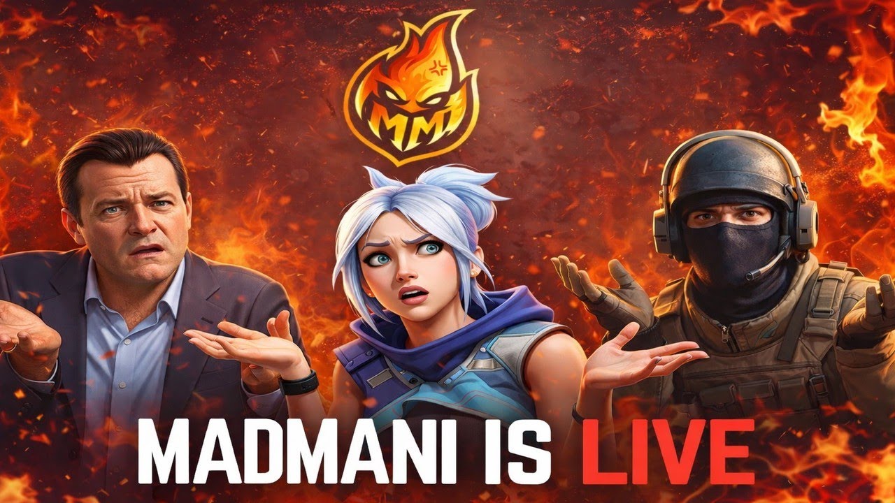 LIVE - Ranked Matches & Clutch Plays | MAD MANI YT