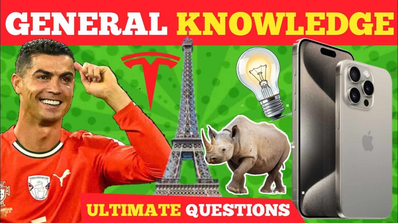 Can You Pass This General Knowledge Quiz 🤷| 50 Ultimate Questio...