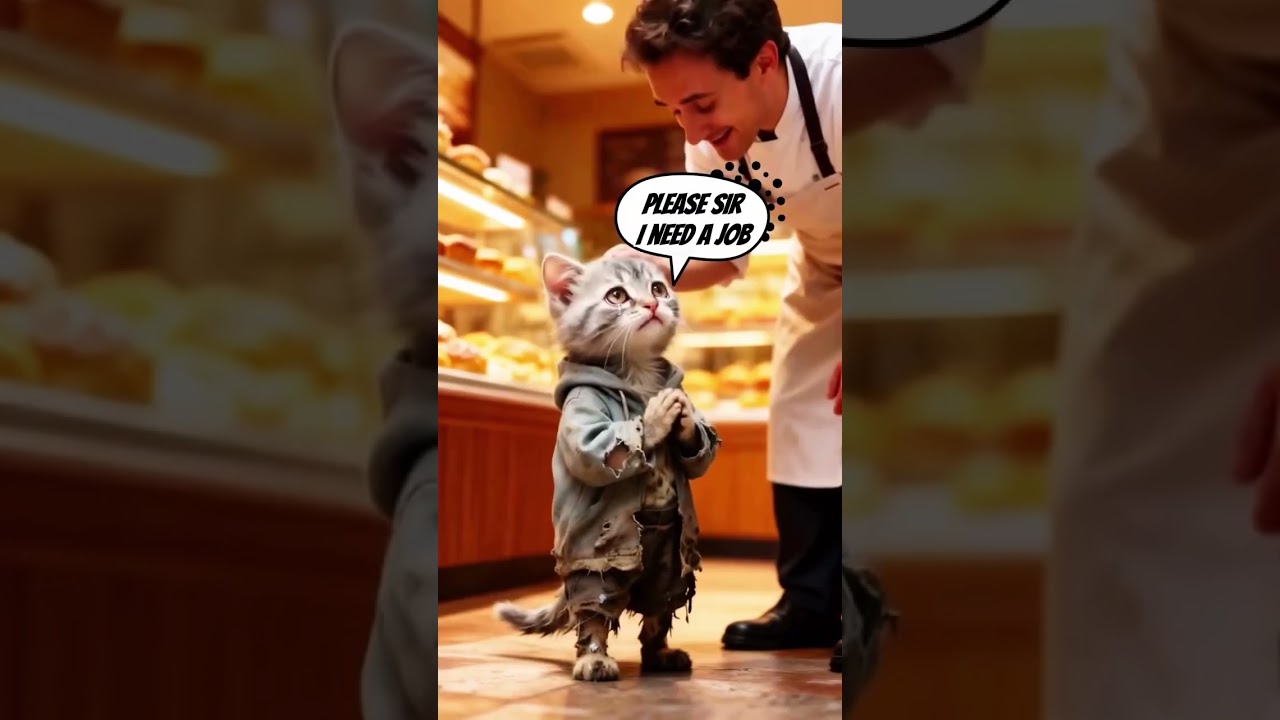 Stray Cat Saves Homeless Little Girl – This Will Make You Cry 😿❤️ (True Heartwarming Story)