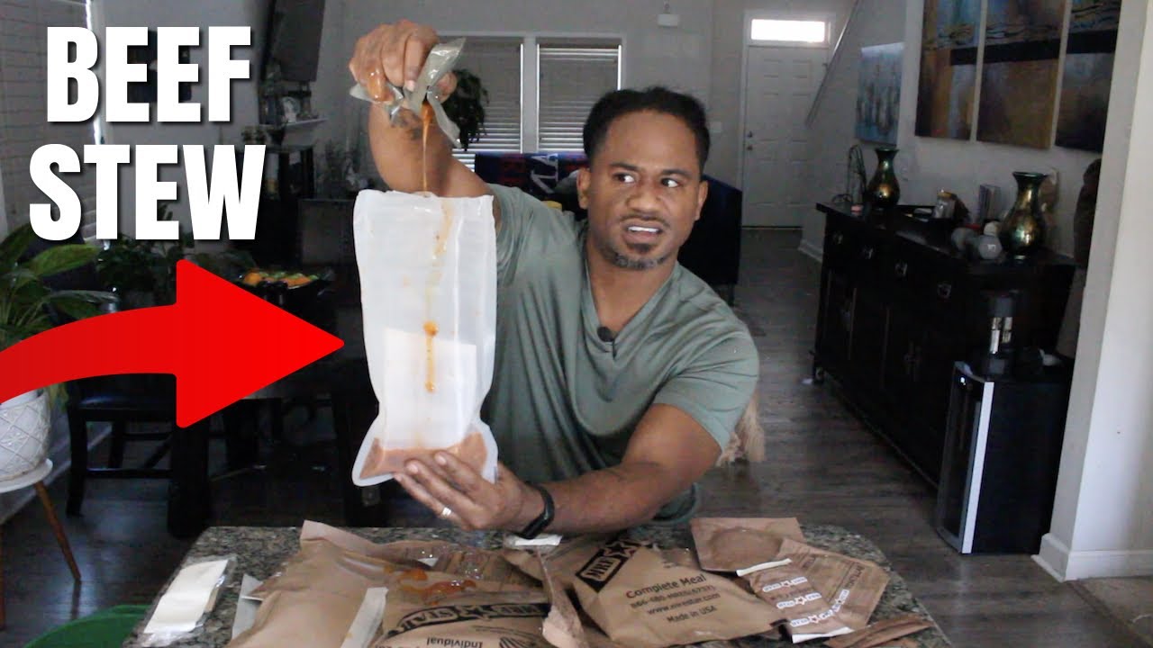Trying US MRE MEALS In 2025 | TASTE TEST | Alonzo Lerone