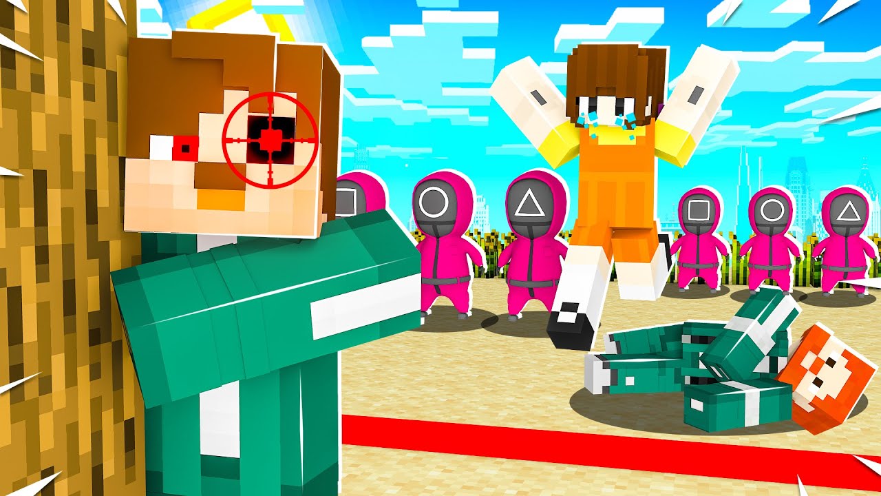 Minecraft, SQUID GAME YARIŞMASINDA HİLE YAPAN VAR!