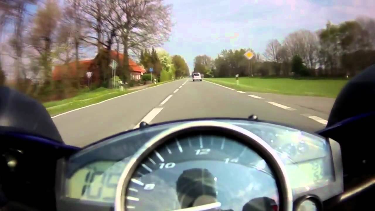 Contour GPS - Yamaha R6 280 km/h