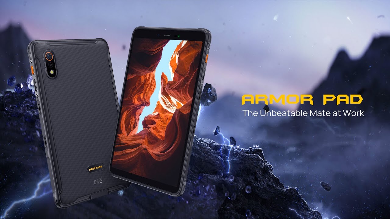 Ulefone Armor Pad Rugged Tablet IP68/IP69K 4G Android Tablet Phone 4GB RAM +64GB ROM 13MP Camera