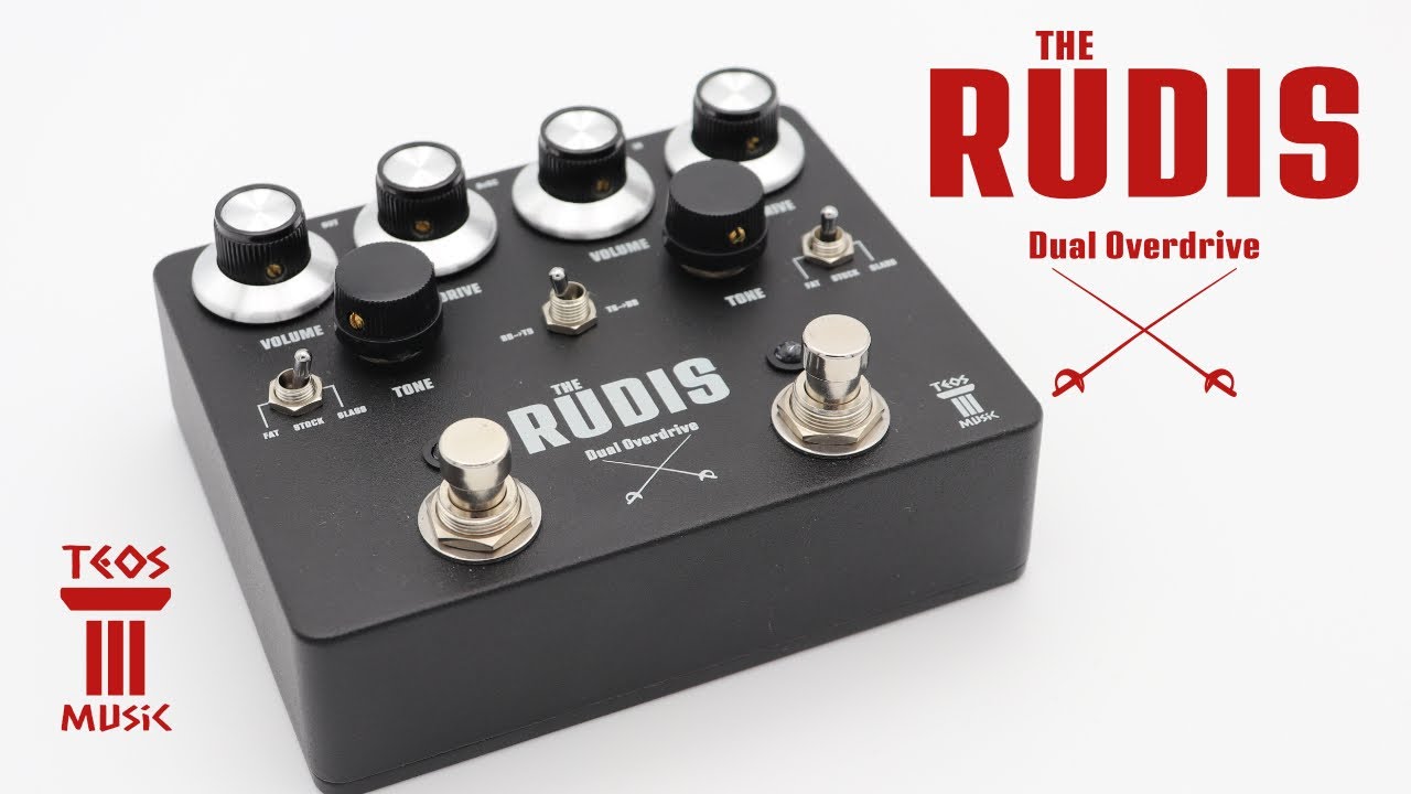 Teos Music Rudis Dual Overdrive Demo | Marc Martin | King Tone Duellist-Style Tones!