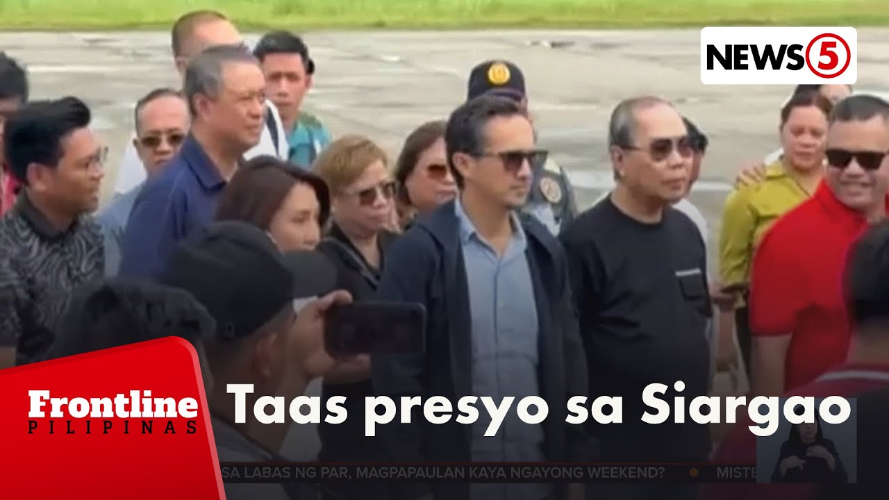 Mga turista, umaaray sa mahal na airfare papuntang Siargao | Frontline Pilipinas