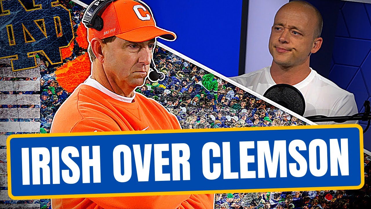 Notre Dame Rolls Clemson - Josh Pate Rapid Reaction (Late Kick Cut)