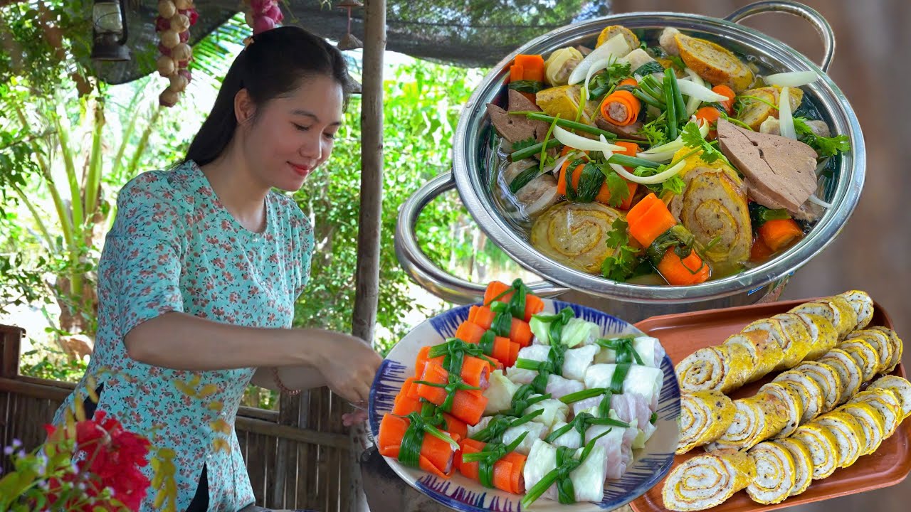 «Cu Lao Hotpot» — квинтэссенция речной кухни. Яичные рулетики из ароматной и жевательной рыбы-зме...