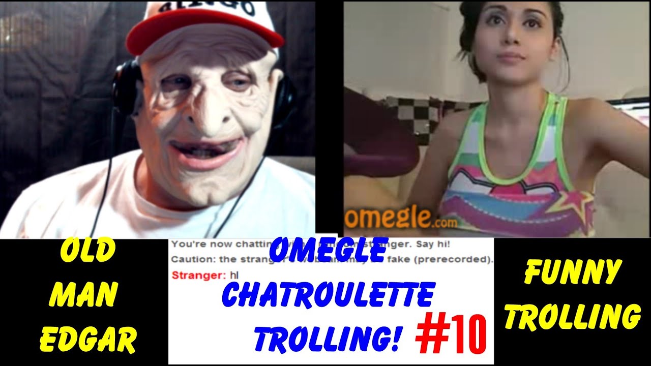 Funny Chatroulette Trolling Video | Old Man Edgar Goes Nuts! | Omegle Chat Roulette Troll Videos