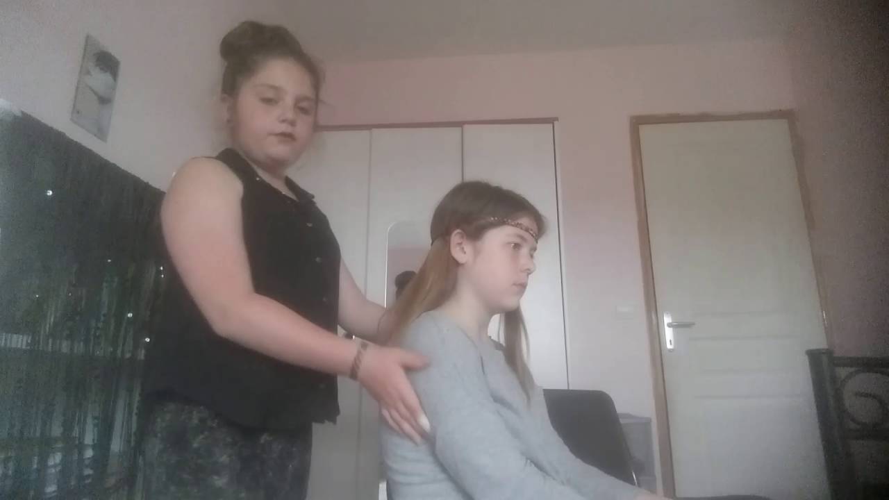 {TUTO COIFFURE AVEC MA SISTER}
