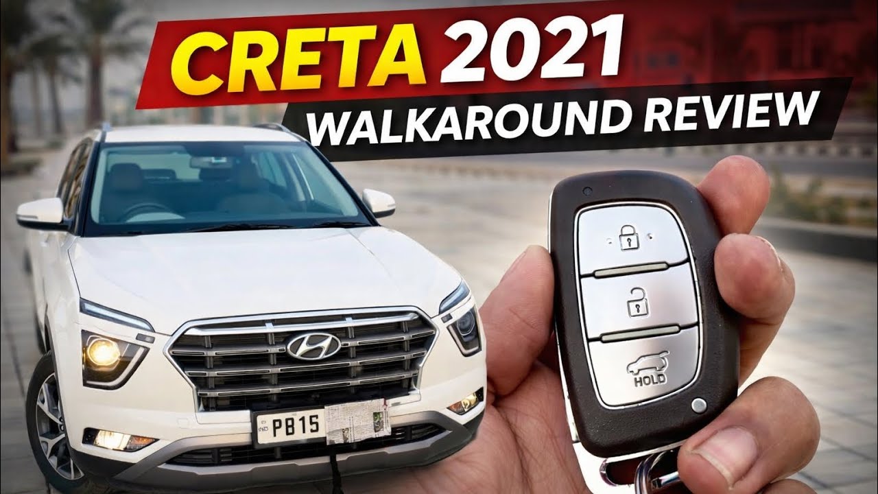 Hyundai Creta Diesel 2021 Walkaround Review 