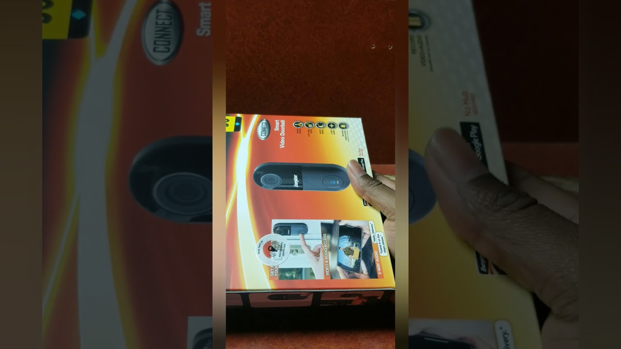 Energizer Smart Video Doorbell Unboxing