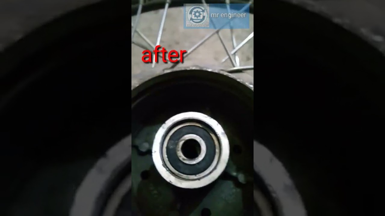 lose bearing in hub.|how to fix it.