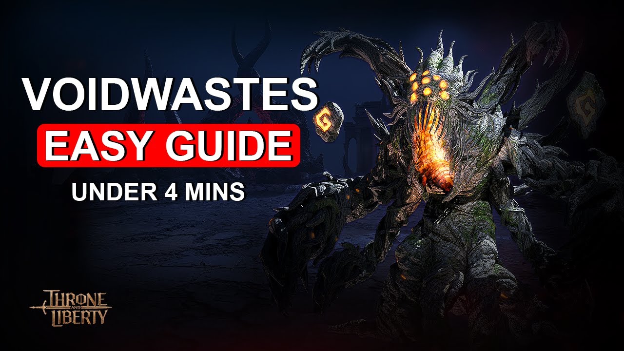 Voidwastes Guide in Under 4 Minutes | 2 - Star Throne and Liberty Dungeon Guide