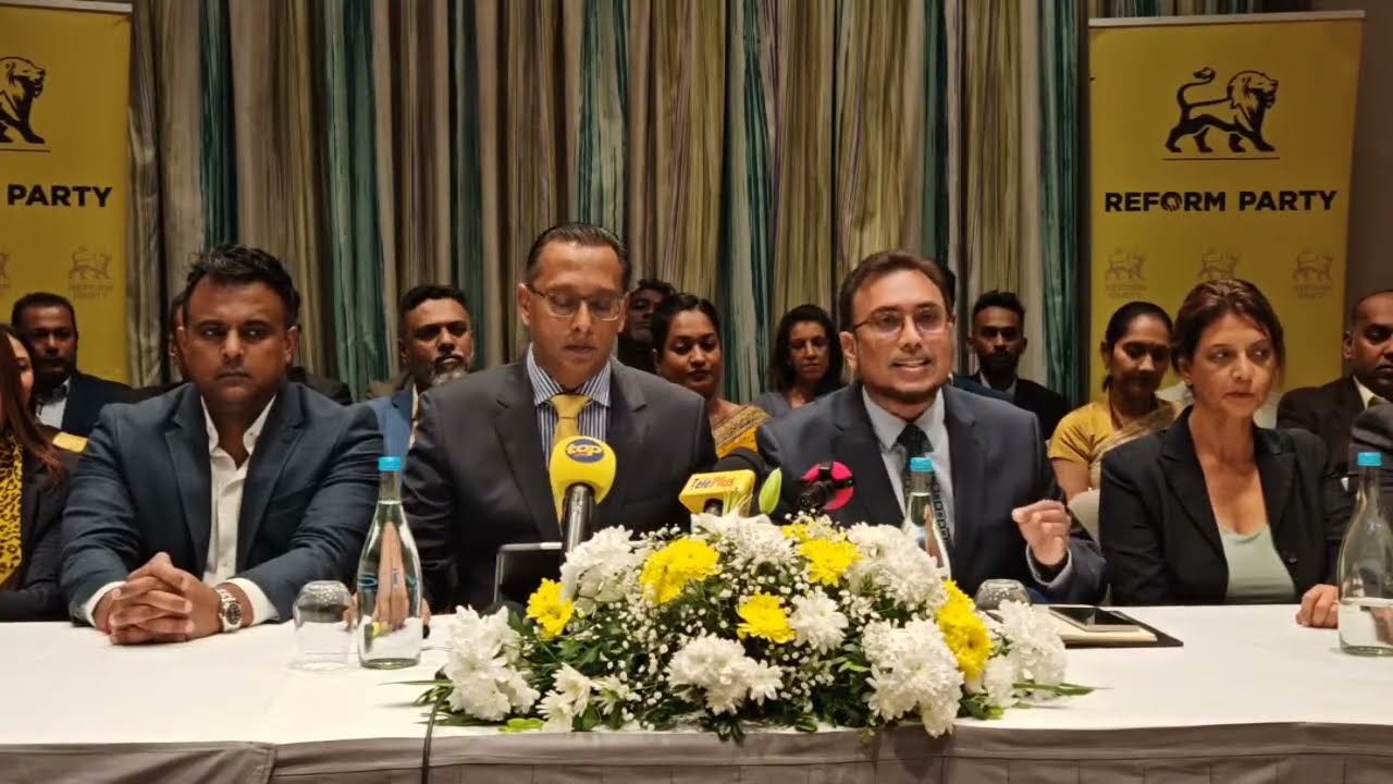 En direct : Suivez la conference de presse du Leader du Reform Party Roshi Bhadain