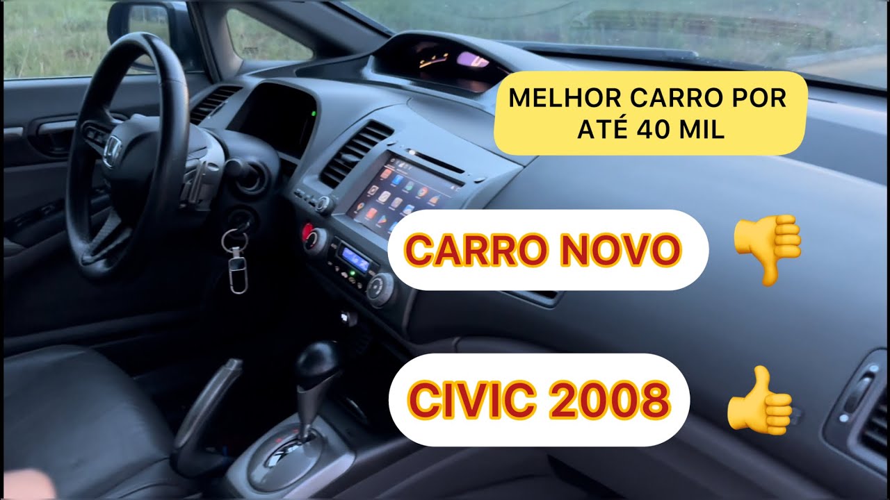 Ainda Vale a Pena Civic 2008? Opinião de dono