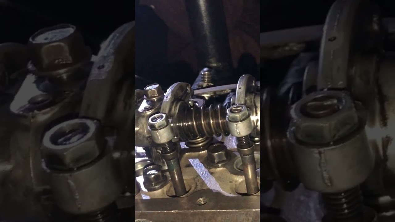 Mitsubishi S4L Rocker arm shaft installation #dieselengine #automobile #how