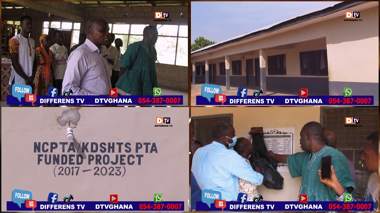 Kwame Danso SHTS PTA 2017-2023 Donates a modern Dormitory Block  and Elects New executives