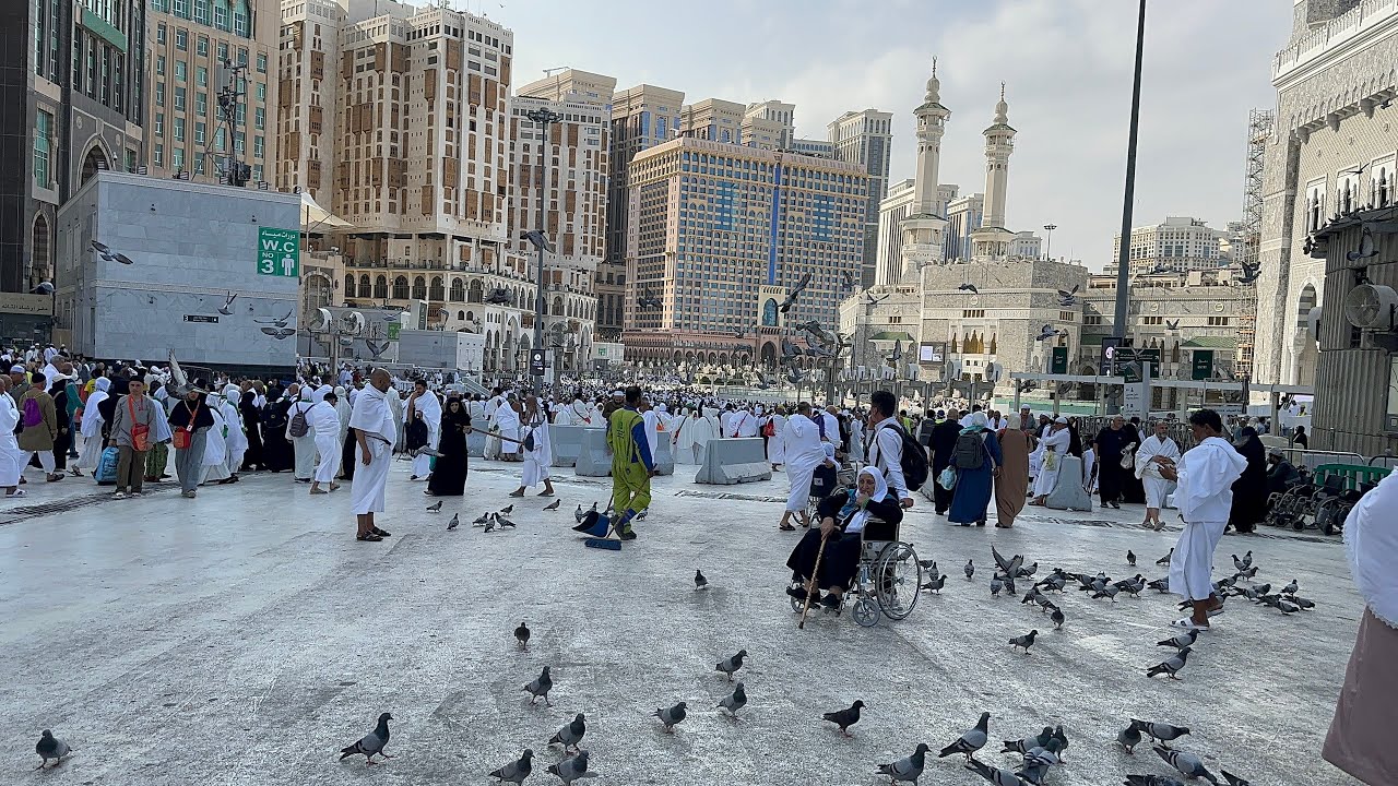 Beautiful View of Kaaba 🕋 Sharif | Today Live Makkah | Kaaba Live Tawaf | Masjid Al Haram |