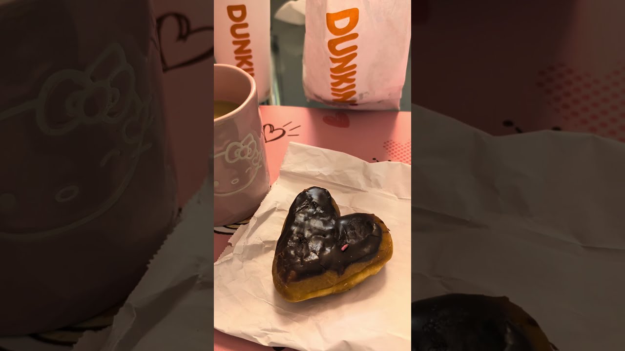 ASMR Dunkin donuts mukbang! Please don't watch if you hate eating and drinking sounds 🙃 
