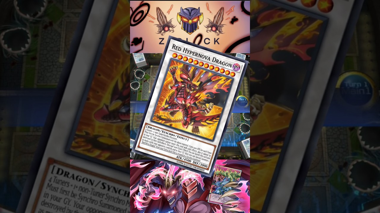 The Best 1-Card New RDA Combo! #yugioh #reddragonarchfiend #resonator