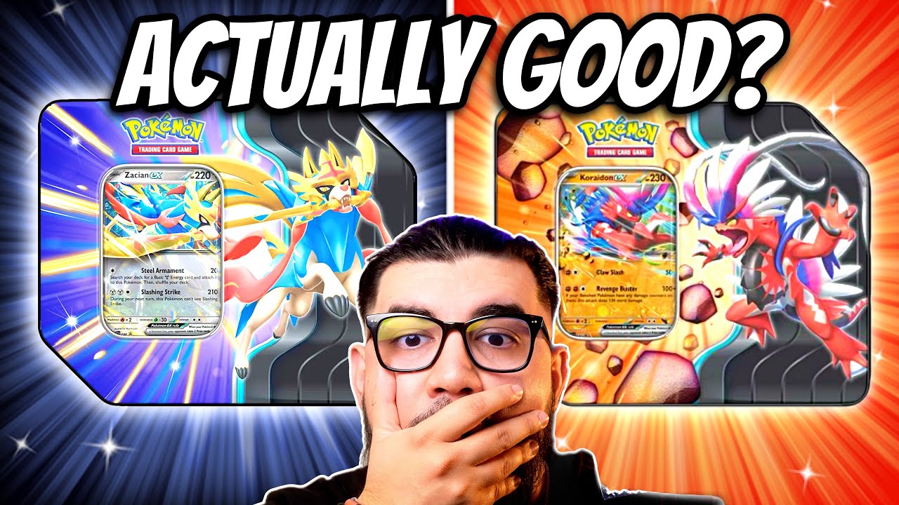 Pokemon's New Slashing Legends Tins Are Actually Good?