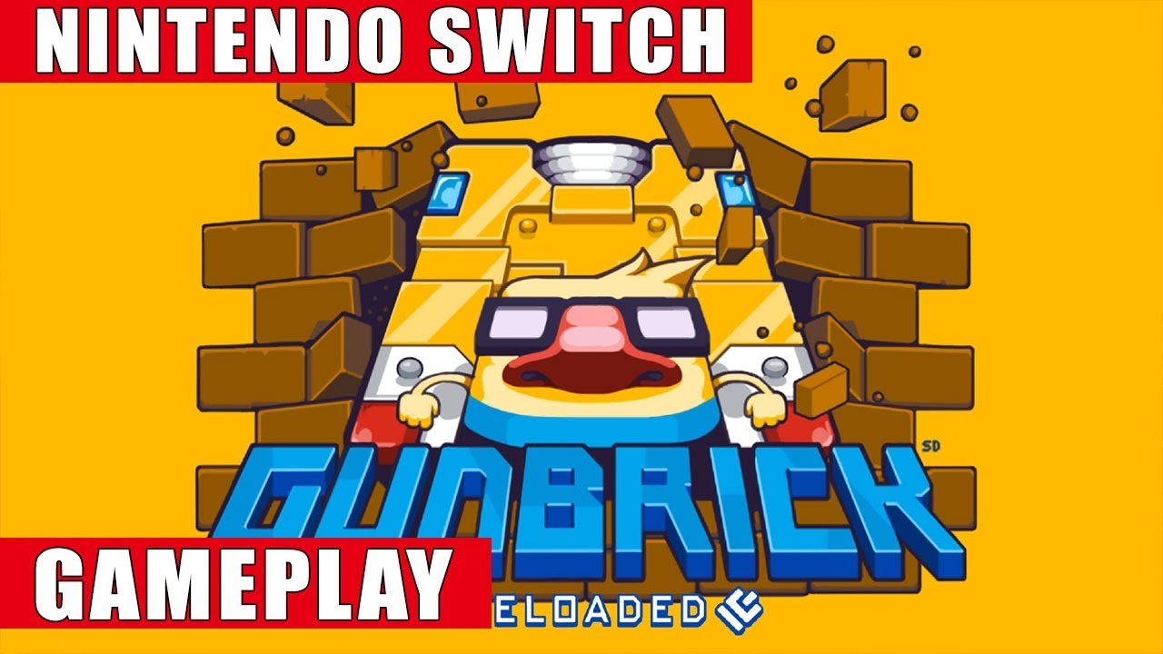 Gunbrick: Reloaded Nintendo Switch Gameplay