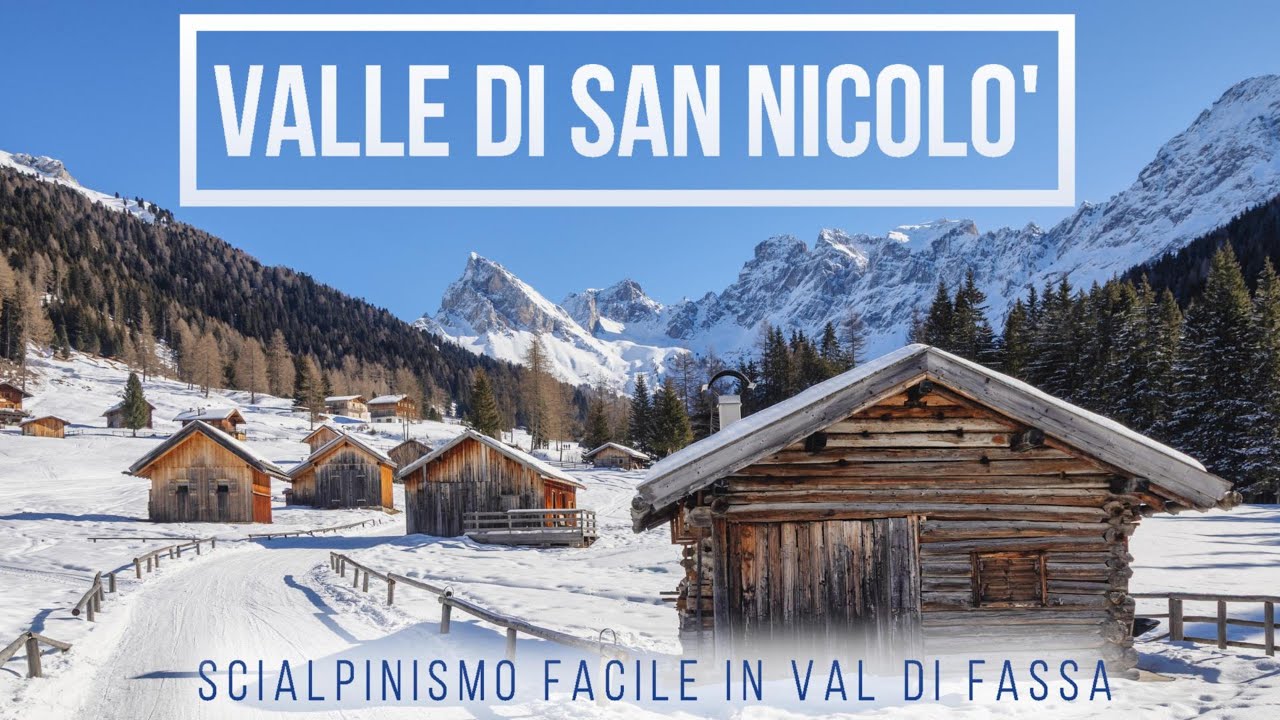 Scialpinismo per tutti in Valle di San Nicolò | inverno magico in val di Fassa