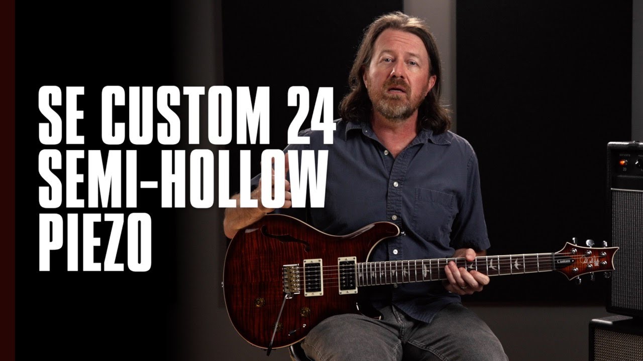 【※日本語字幕付き】SE Custom 24 Semi-Hollow Piezo | Demo | PRS Guitars Japan