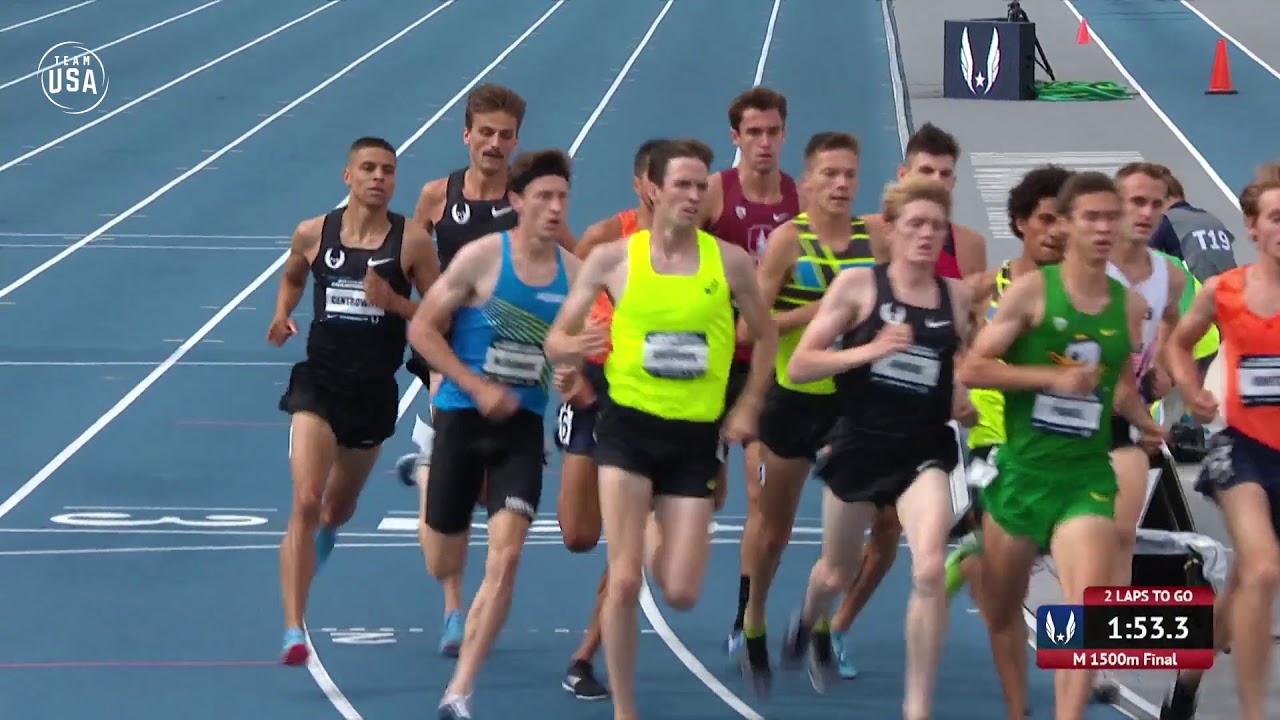 Matthew Centrowitz Wins Fifth Outdoor 1500-Meter Title