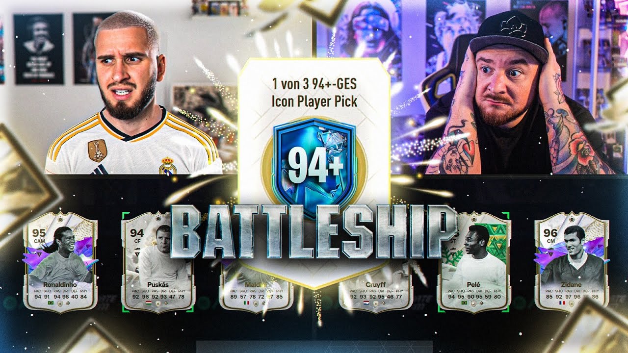 ACCOUNT geht INSIMODUS! 🚨🚨 94+ ICON PLAYER PICK BATTLESHIP WAGER 🚑☠️ DerKeller vs IamTabak