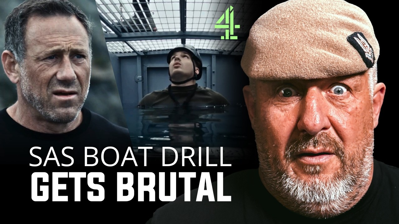 SAS Who Dares Wins Sinking Boat Drill | SAS Veteran Reacts