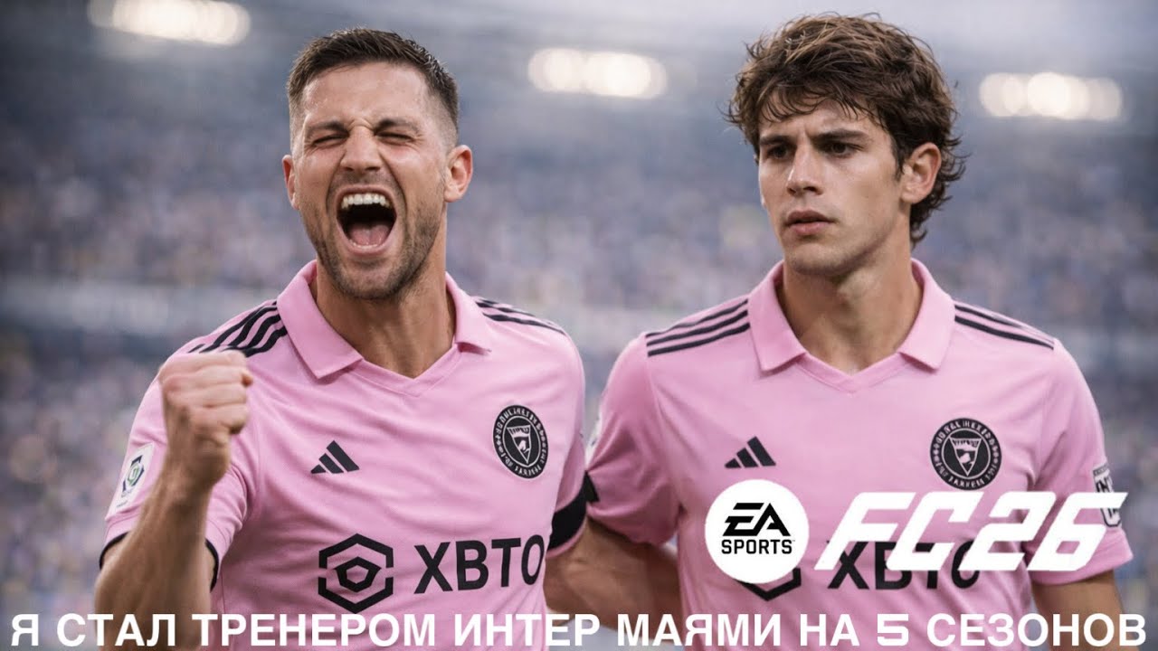 Я СТАЛ ТРЕНЕРОМ ИНТЕР МАЯМИ НА 5 СЕЗОНОВ  Fc 26