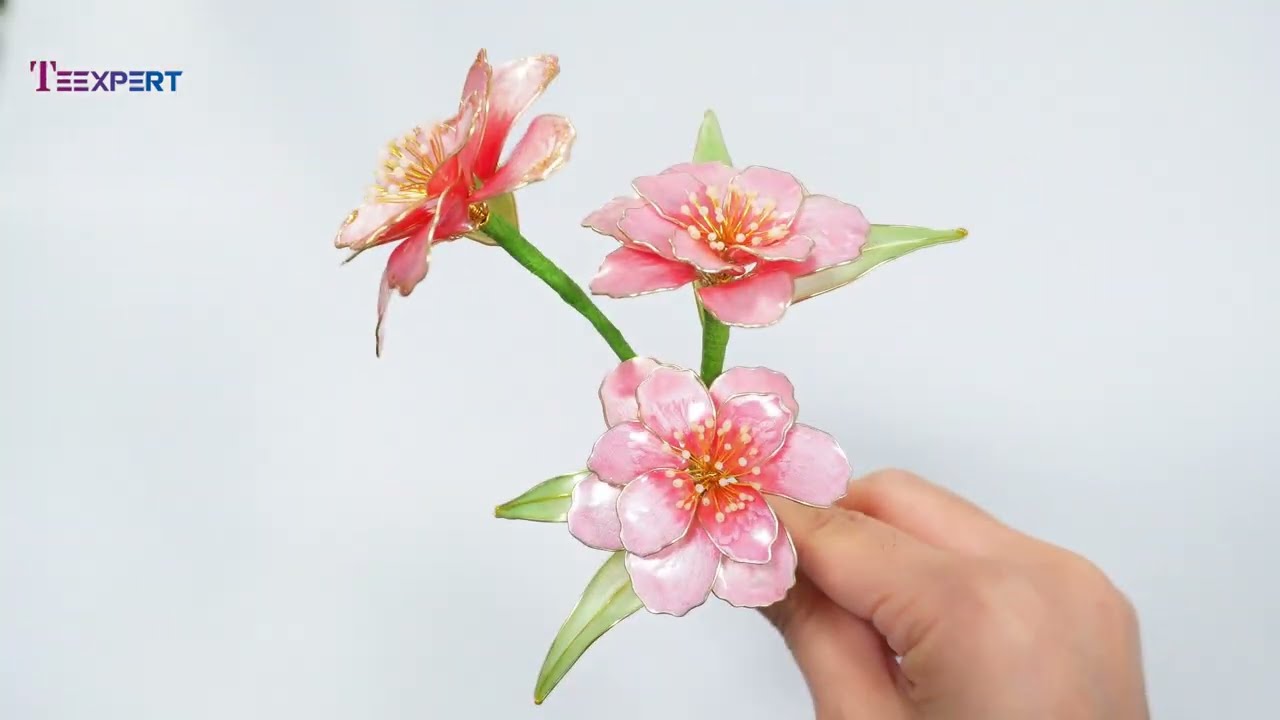 ✨ New UV Dip Resin Kit Tutorial &ndash; Make Beautiful Flowers & Leaves! 🌸