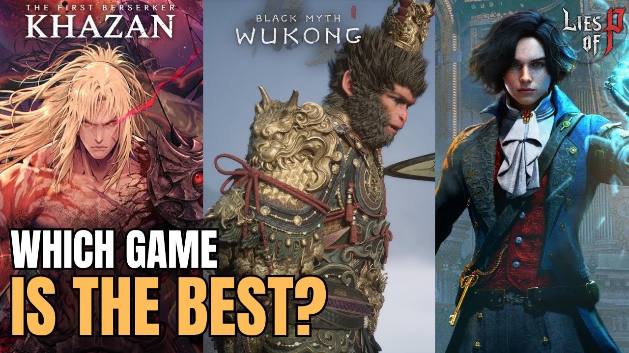 The BEST Soulslike? Lies of P, Khazan, or Wukong Compared