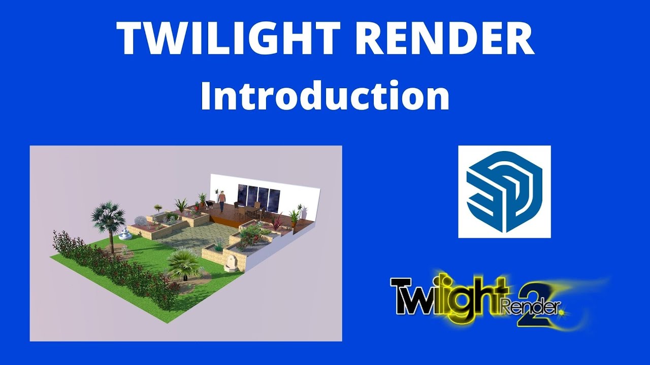 Twilight Render rendu r&eacute;aliste pour Sketchup introduction