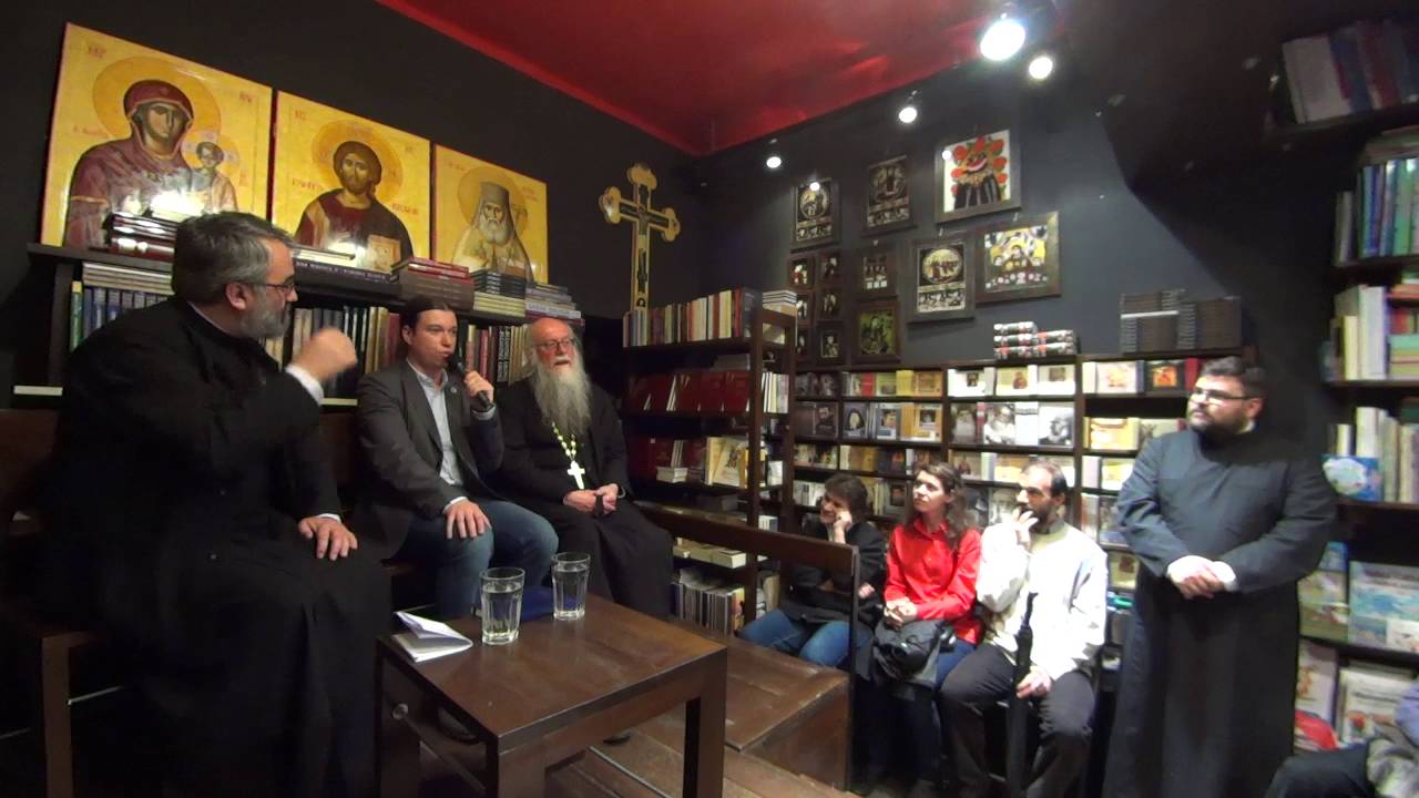 Andrew Louth la Libraria Bizantina - 12 mai, 2016